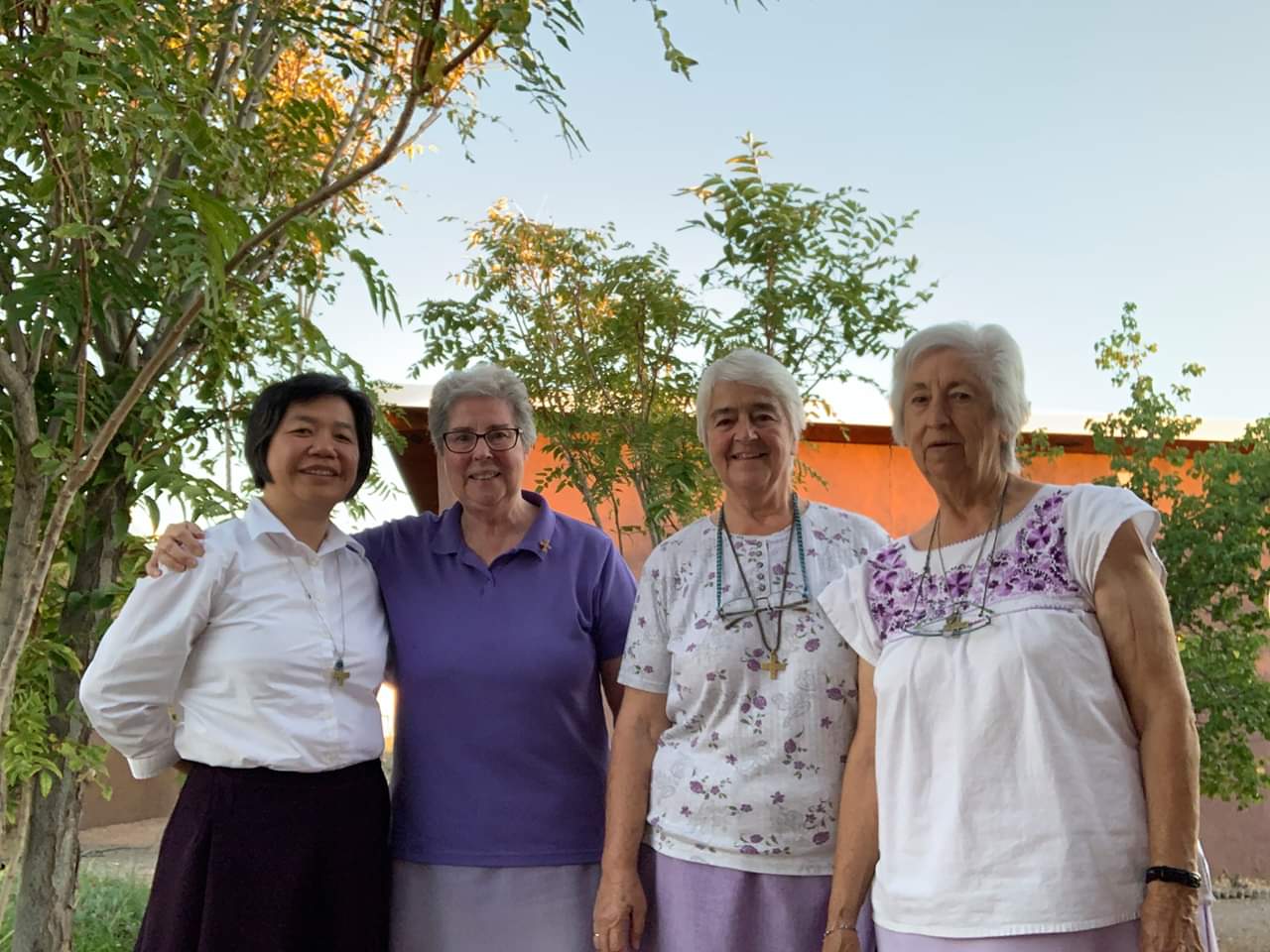 Assumption Sisters of Chaparral, New Mexico, from left: Sister Nha Trang, Sister Diana, Sister Chabela and Sister Tere (Samantha Kominiarek) Assumption Sisters of Chaparral, New Mexico, from left: Sister Nha Trang, Sister Diana, Sister Chabela and Sister Tere (Samantha Kominiarek)