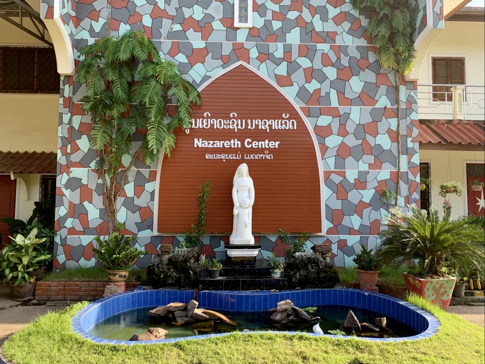 The Nazareth Center, run by the Sisters of Charity of St. Jeanne-Antide Thouret, provides poor young people from across Laos with a place to live while they pursue vocational training in Vientiane, the capital city. (Akarath Soukhaphon) The Nazareth Center, run by the Sisters of Charity of St. Jeanne-Antide Thouret, provides poor young people from across Laos with a place to live while they pursue vocational training in Vientiane, the capital city. (Akarath Soukhaphon)