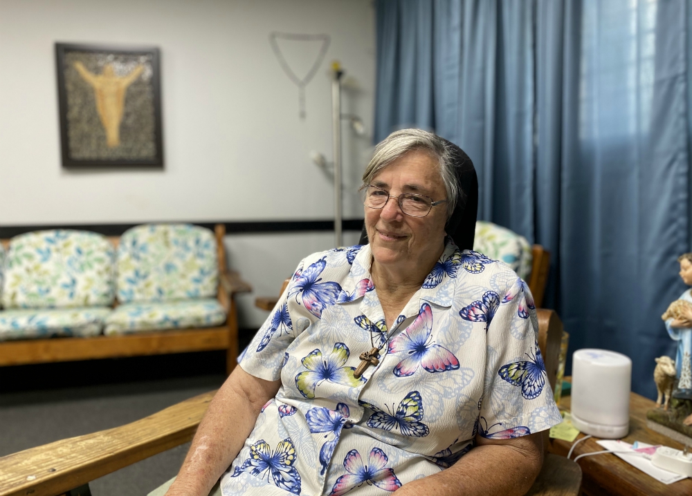 La Hna. Rosemarie González, de las Hermanas Educadoras de Notre Dame. (Foto: GSR/Soli Salgado)