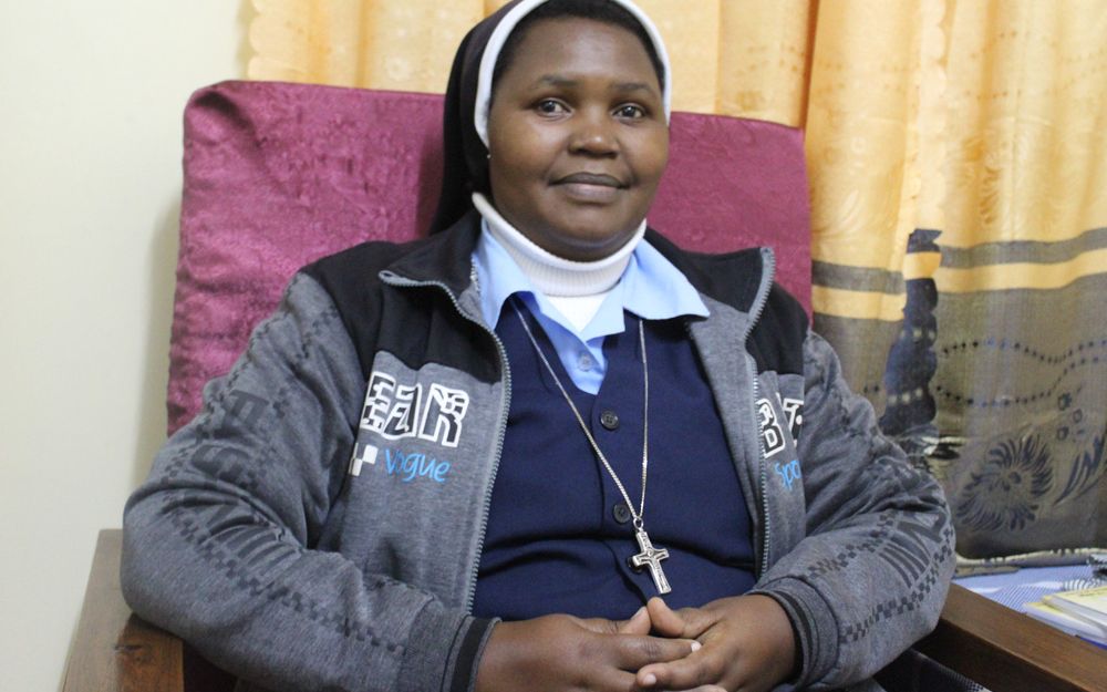 Sr. Magdalene Musila of the Sisters of Notre Dame is raising awareness as well as providing assistance to victims of trafficking in northern Tanzania.