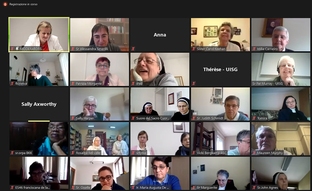 Approximately 300 people attended the April 27 "Sisters Empowering Women" webinar, the second of six events sponsored by the International Union of Superiors General. (Courtesy of the International Union of Superiors General) Approximately 300 people attended the April 27 "Sisters Empowering Women" webinar, the second of six events sponsored by the International Union of Superiors General. (Courtesy of the International Union of Superiors General)