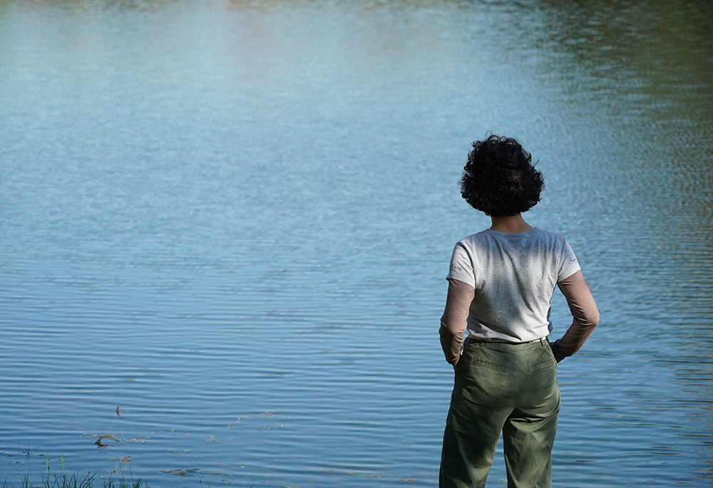 One of my favorite spots for spiritual reflection and grounding at Nazareth is on the banks of our ponds, as pictured here. (Courtesy of the Sisters of Charity of Nazareth)