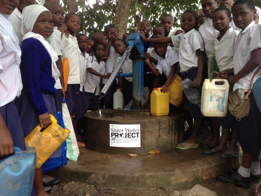Well in Tanzania (Courtesy of the Sisters of St. Francis of Dubuque, Iowa) Well in Tanzania (Courtesy of the Sisters of St. Francis of Dubuque, Iowa)