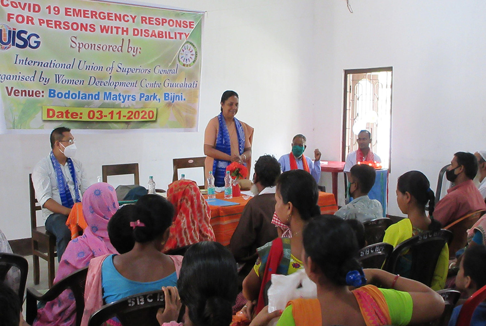A health awareness workshop, organized by a Sister of the Cross of Chavanod at the Women Development Centre, in Guwahati, in the state of Assam, India. Catholic sisters around the world conducted such informational workshops about COVID-19 for religious c A health awareness workshop, organized by a Sister of the Cross of Chavanod at the Women Development Centre, in Guwahati, in the state of Assam, India. Catholic sisters around the world conducted such informational workshops about COVID-19 for religious c