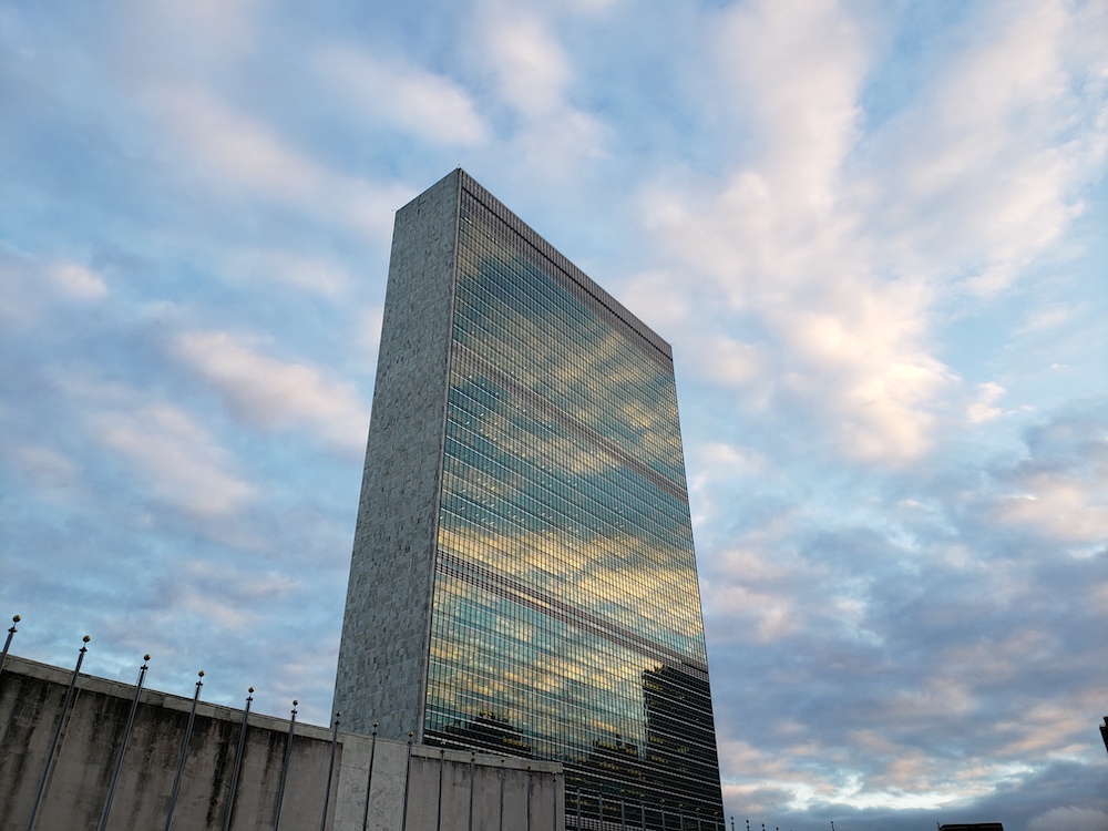 The United Nations headquarters in New York. The world body commemorates World Day of Social Justice on Thursday, Feb. 20, 2020. (GSR photo/Chris Herlinger) The United Nations headquarters in New York. The world body commemorates World Day of Social Justice on Thursday, Feb. 20, 2020. (GSR photo/Chris Herlinger)
