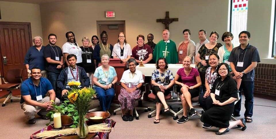 The vow group at the recent Religious Formation Conference Life Commitment Program.