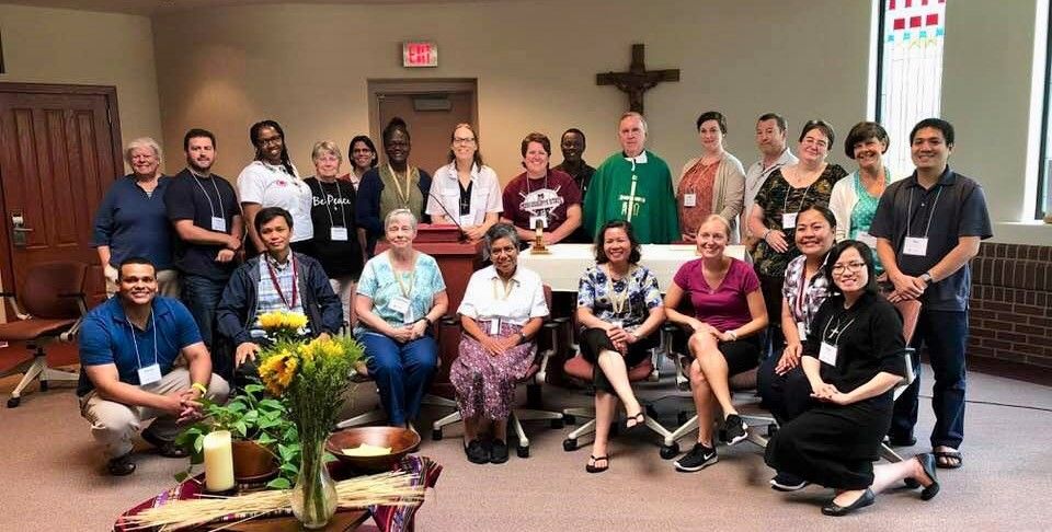 The vow group at the recent Religious Formation Conference Life Commitment Program. The vow group at the recent Religious Formation Conference Life Commitment Program.