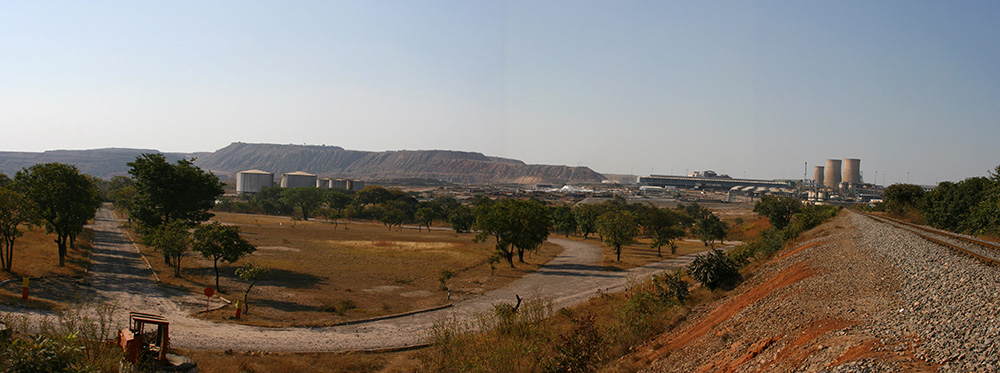 A view of the Nchanga copper mine in Zambia's Chingola district (Wikimedia Commons/BlueSalo)