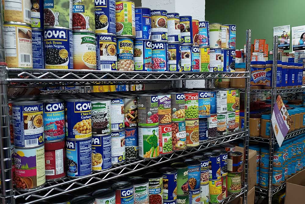 Local community groups in Queens are helping restock pantry shelves through food drives in which volunteers ask shoppers at nearby grocery stores to buy canned foods and other non-perishables and donate them as they leave the stores. Those efforts have be Local community groups in Queens are helping restock pantry shelves through food drives in which volunteers ask shoppers at nearby grocery stores to buy canned foods and other non-perishables and donate them as they leave the stores. Those efforts have be