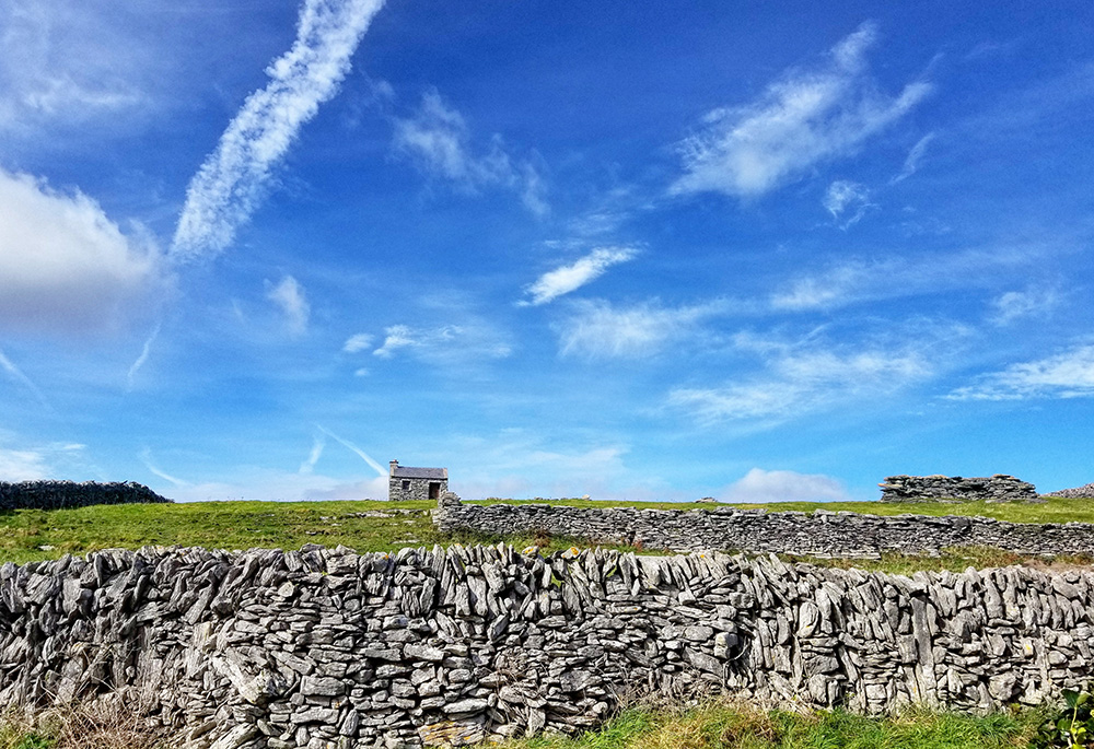 Limestone walls are pictured in a photo taken at the Aran Islands, Ireland (Unsplash/Jessica Knowlden) Limestone walls are pictured in a photo taken at the Aran Islands, Ireland (Unsplash/Jessica Knowlden)