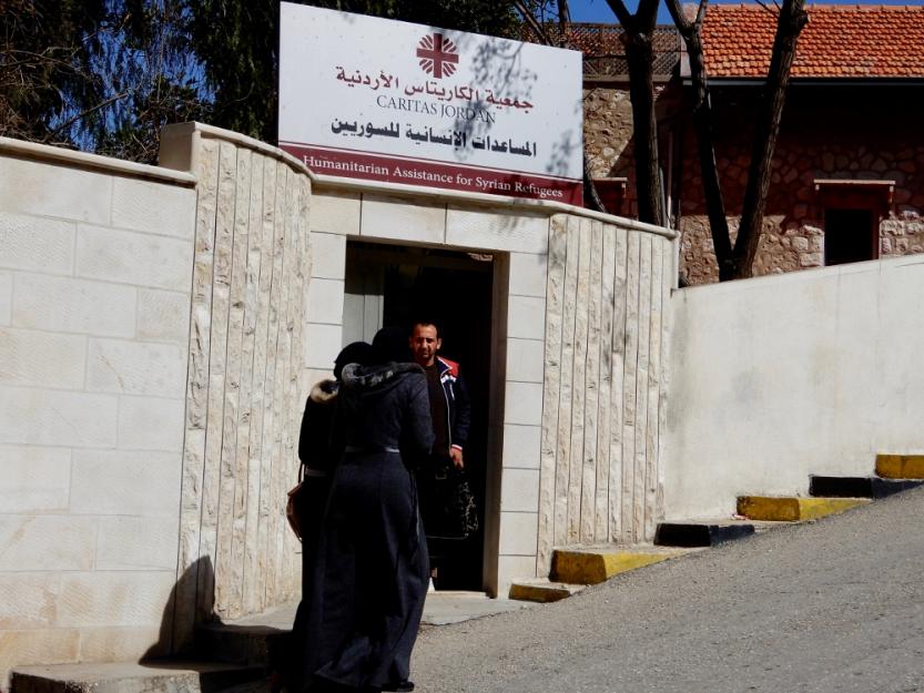 The Caritas clinic in Amman is one of the places where urban refugees can obtain subsidized health services.