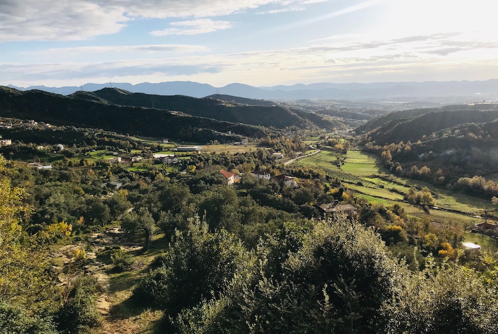 View from Dajt Mountain in Tirana, Albania (Unsplash/Ardit Hyka)