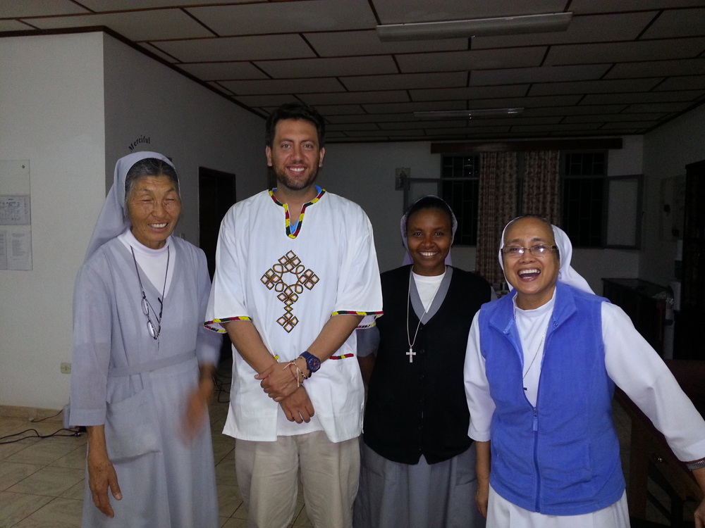 Christian E. Ruehling in local Ethiopian garb that the Salesian sisters gave him. (Provided photo)