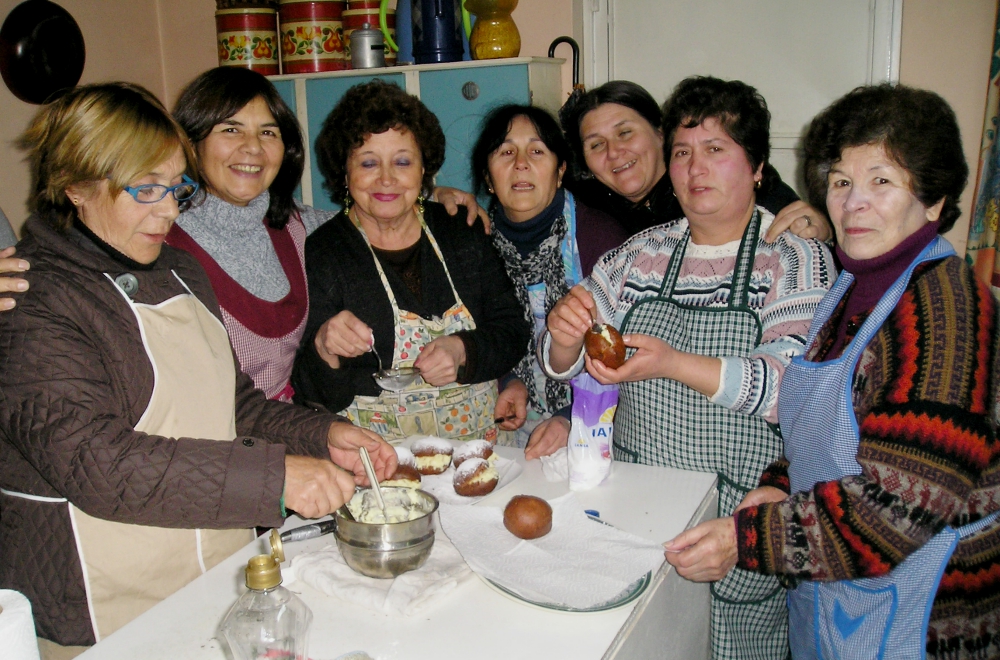 Baking is one of the classes at Casa Ursulina in Chillán, Chile, intended to teach women skills that they can monetize. (Provided photo)