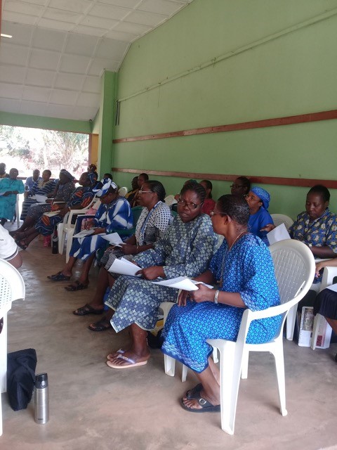 Sisters gather for a workshop on healthy and effective communication skills in Jattu, Edo State, Nigeria. (Provided photo)