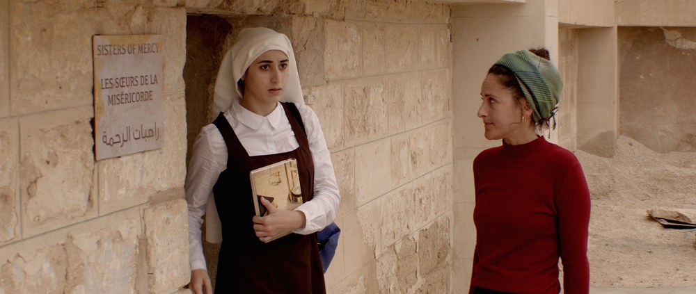 A scene from "Ave Maria" by Basil Khalil. (Courtesy of Ouat Media)