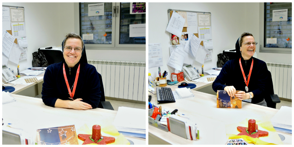 Sr. Lucia Corradin has spent the last 13 years in Bethlehem and now works as the quality director and risk manager of Caritas Baby Hospital. (GSR photos / Melanie Lidman)