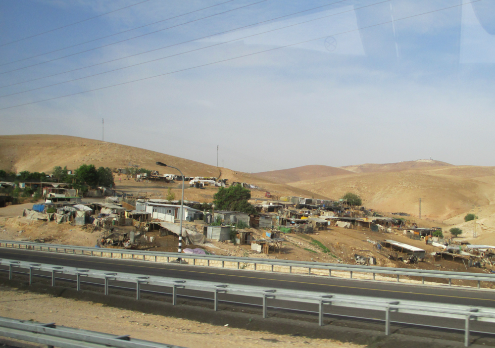 Khan al-Amar Bedouin Village. (Jan Cebula)