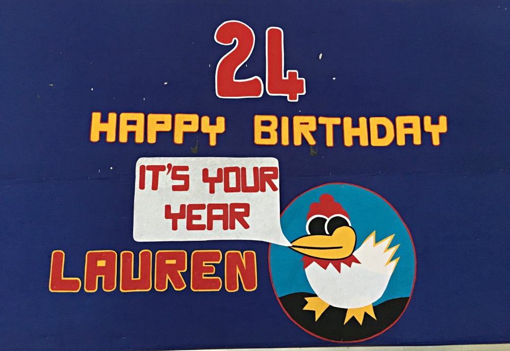 Turning 24 has special significance, as it signifies the completion of two 12-year cycles of the Chinese zodiac. Lauren Magee was born in the year of the rooster, which is also the Chinese zodiac sign for 2017. (Lauren Magee)