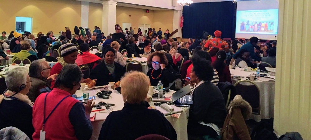 Together, the Dominican Leadership Conference attended an event, "Leaving No One Behind For Planet 50/50 by 2020," presented by UN Women at the 62nd Commission on the Status of Women at the United Nations. (Viviana Garcia-Blanco)