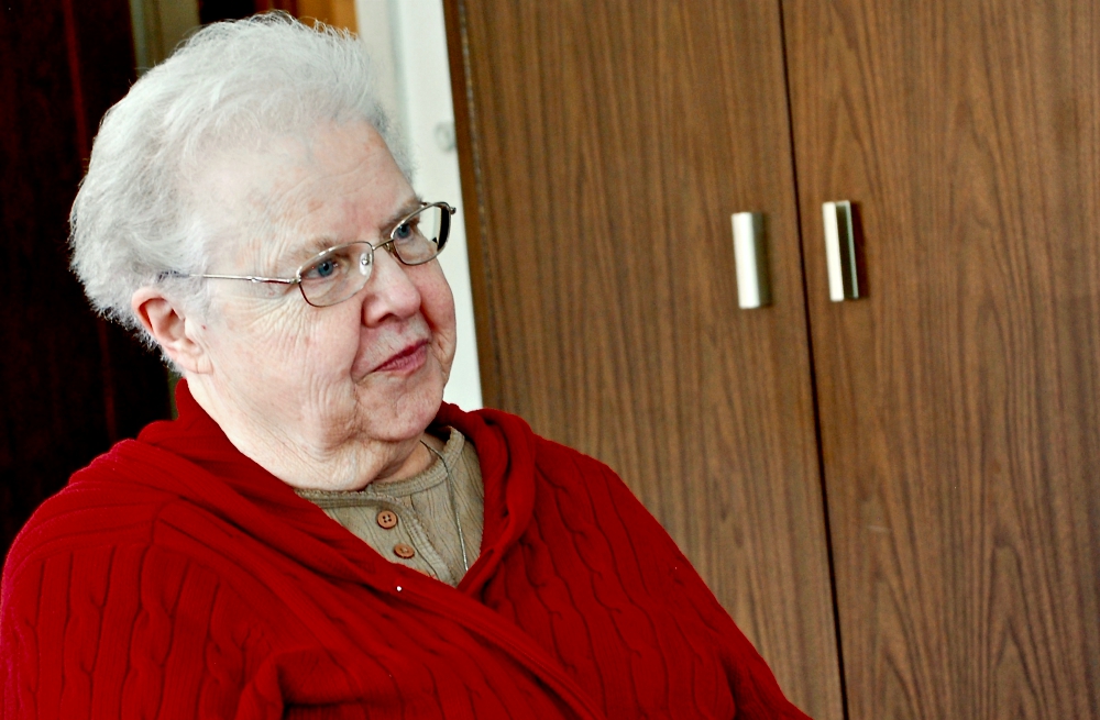 Springfield Dominican Sr. Mary Pokorny has lived and worked in Chicago's Englewood neighborhood for nearly 30 years. (GSR photo / Dan Stockman)