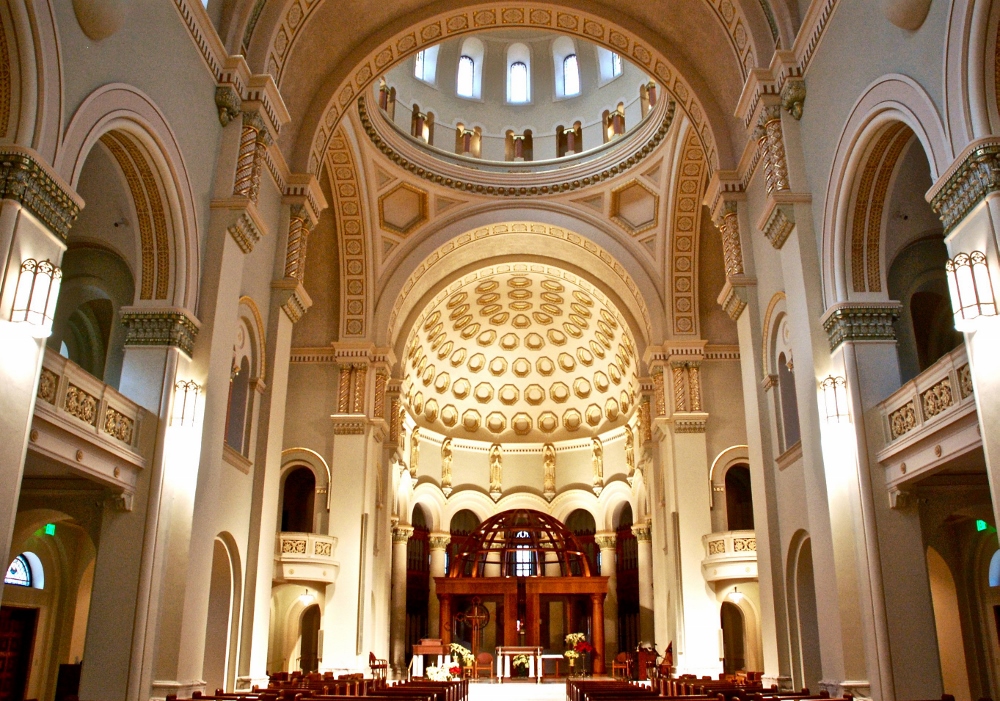 The church at the Immaculate Conception Monastery in Ferdinand, Indiana. (GSR photo / Dan Stockman)