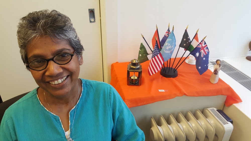 Sr. Elsa Muttathu is the United Nations representative of the International Presentation Association. (GSR photo / Chris Herlinger)