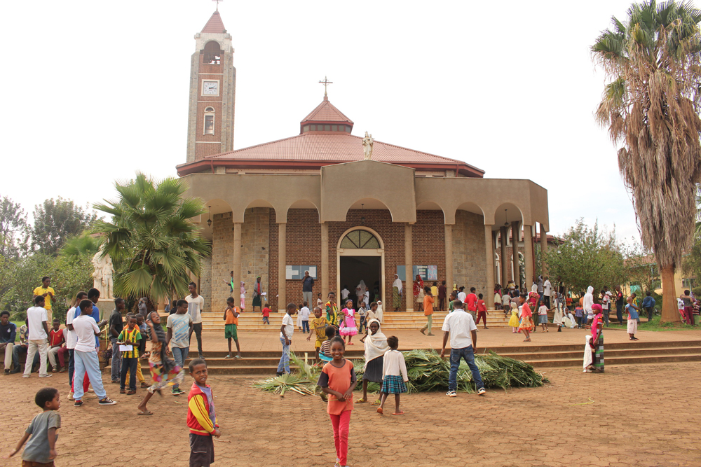 Mary Help of Christians Church in Dilla. (Christian E. Ruehling)