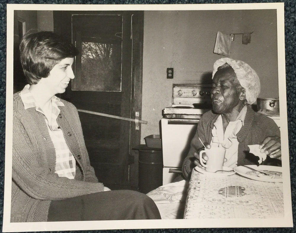 Charity Sr. Paula Merrill during her early days of her ministry in Mississippi (Courtesy of the Sisters of Charity of Nazareth)