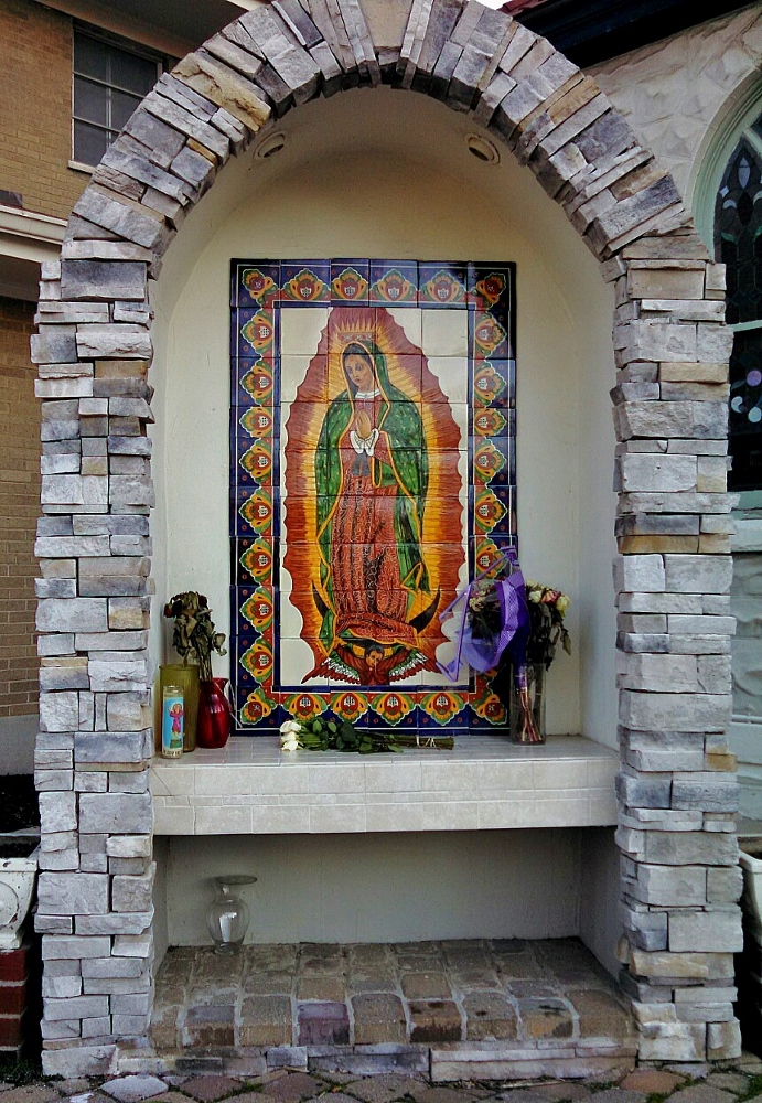 Our Lady of Guadalupe grotto. (Tracy Kemme)