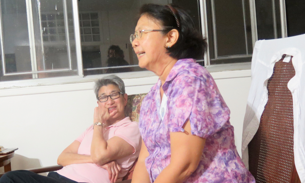 Maryknoll Sr. Jocelyn Fenix shares her sadness at the destruction of the forests and wetlands in Darién and her hope with the work of the Santa Fe Pastoral Center. (Tracy Barnett)