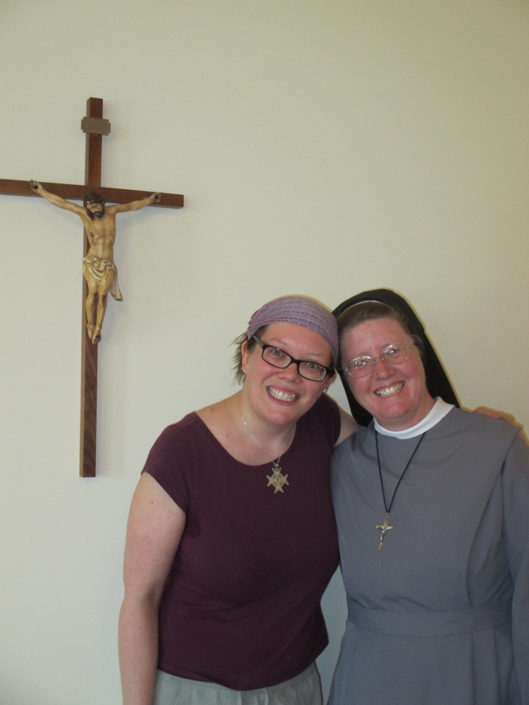 Sr. Julia Walsh and Sr. Mary Luka Brandenburg. (Provided photo)