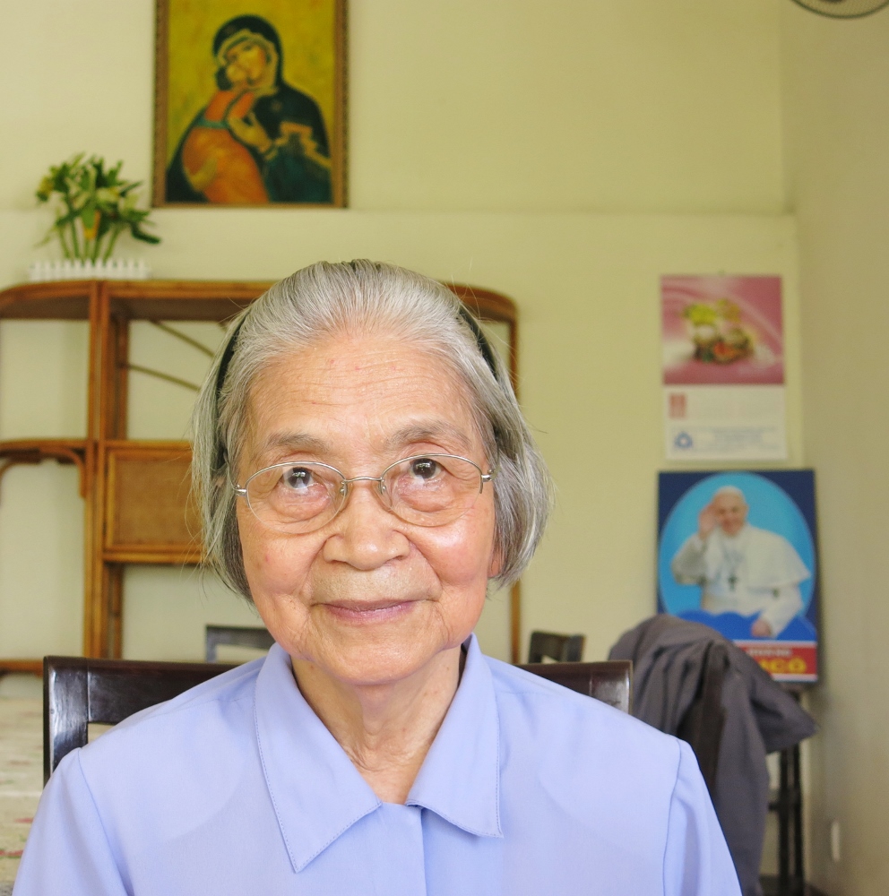 Sr. Mai Thanh was born to a Confucian family and converted to Catholicism. (Joachim Pham)