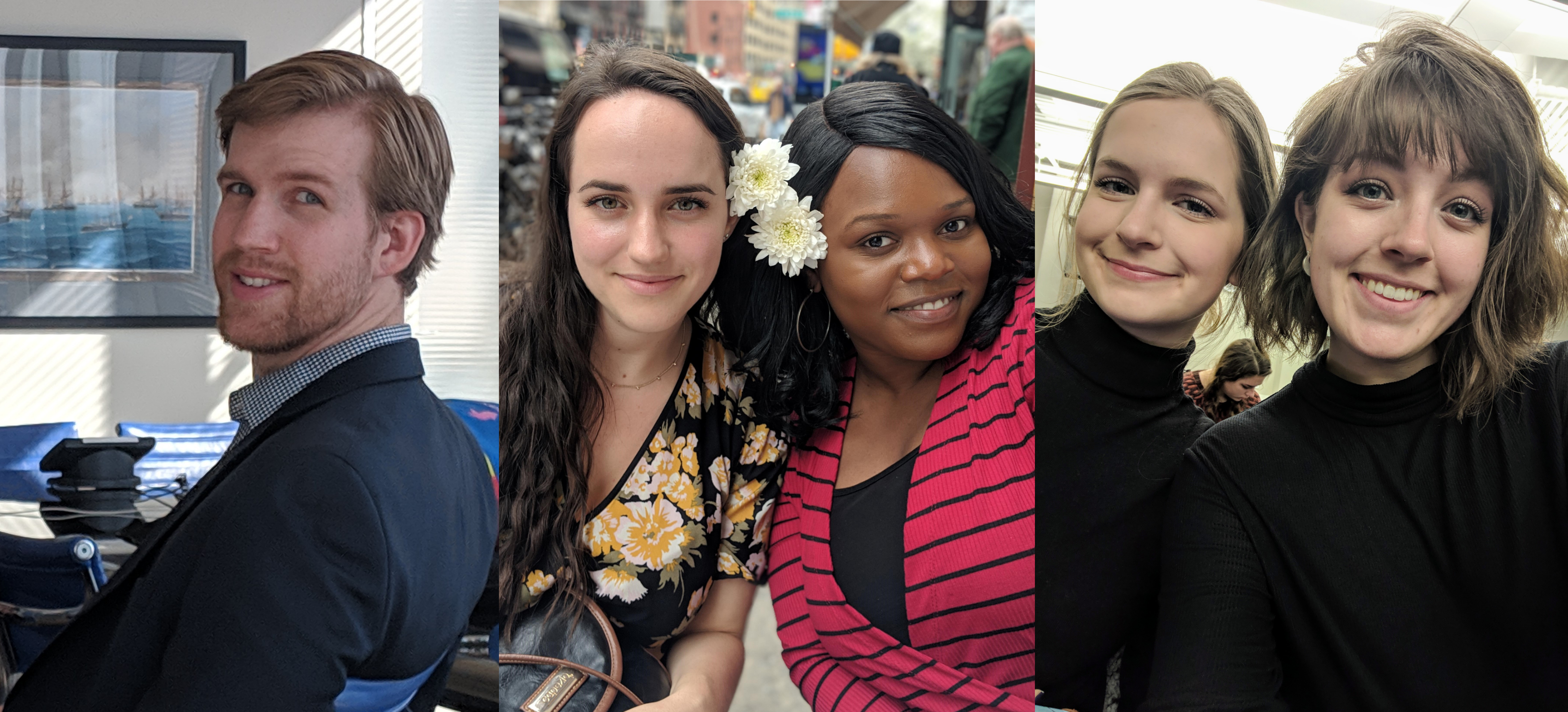Samantha (first from right) has been so grateful for her supportive New York City community during her second year of service. (Provided photo)