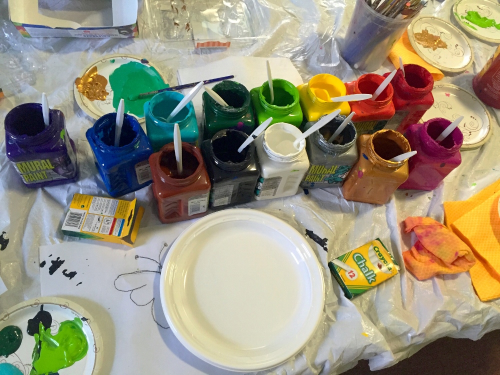 Our art supplies. (Brenna Neimanis)