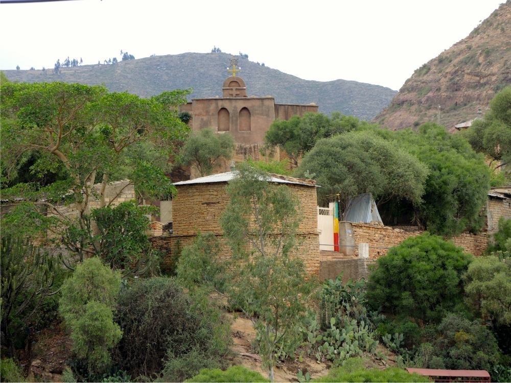 An Ethiopian Orthodox church in the Tigray region, near the border with Eritrea. (GSR photo / Melanie Lidman)