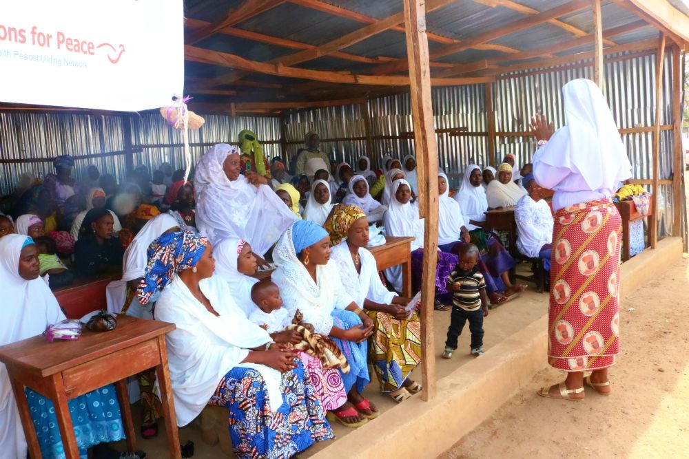 Women attend an empowerment program that was sponsored by Cardinal John Onaiyekan foundation for peace in 2017. (Courtesy of Sr. Agatha Chikelue)