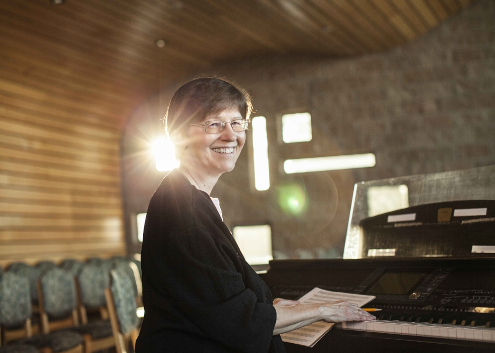 Sr. Claire Sokol composed “Nada Te Turbe” (“Let Nothing Disturb You”) for the virtual choir of Discalced Carmelites to mark the 500th birthday of St. Teresa of Avila. (Alicia Santistevan)