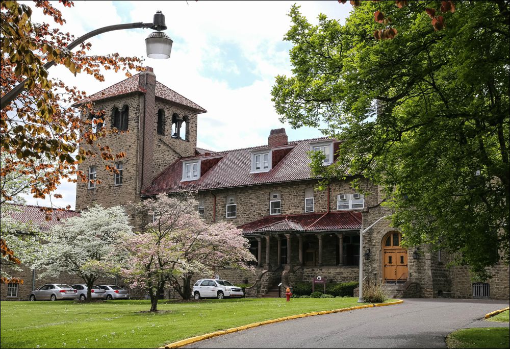 Front entrance to the Sisters of the Blessed Sacrament motherhouse property (Courtesy of Sisters of the Blessed Sacrament)