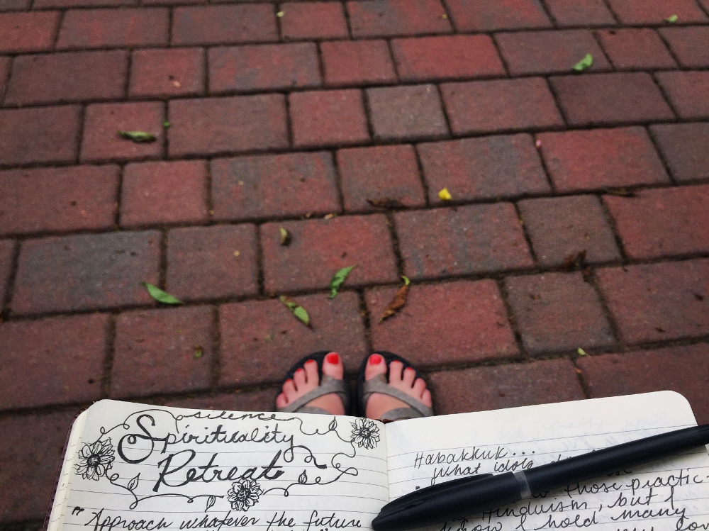The journal I've been keeping throughout my volunteer year. (Brenna Neimanis)
