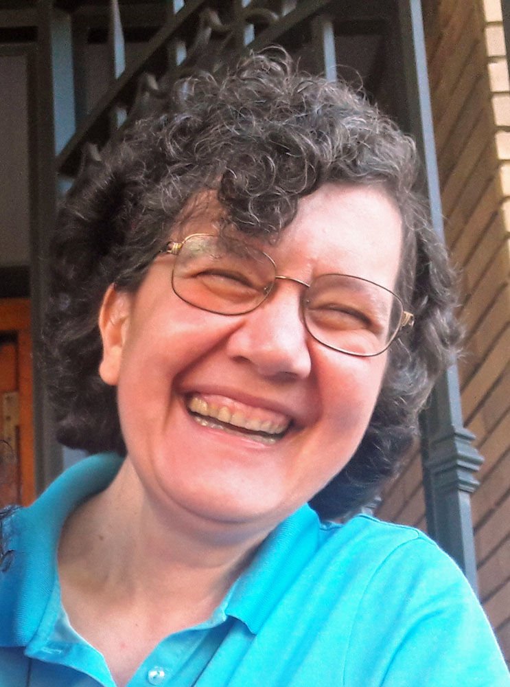 Argentine Sr. Carmen Elisa Bandeo of the Missionary Sisters Servants of the Holy Spirit, who works in Rome with refugee families from Syria (GSR photo / Chris Herlinger)