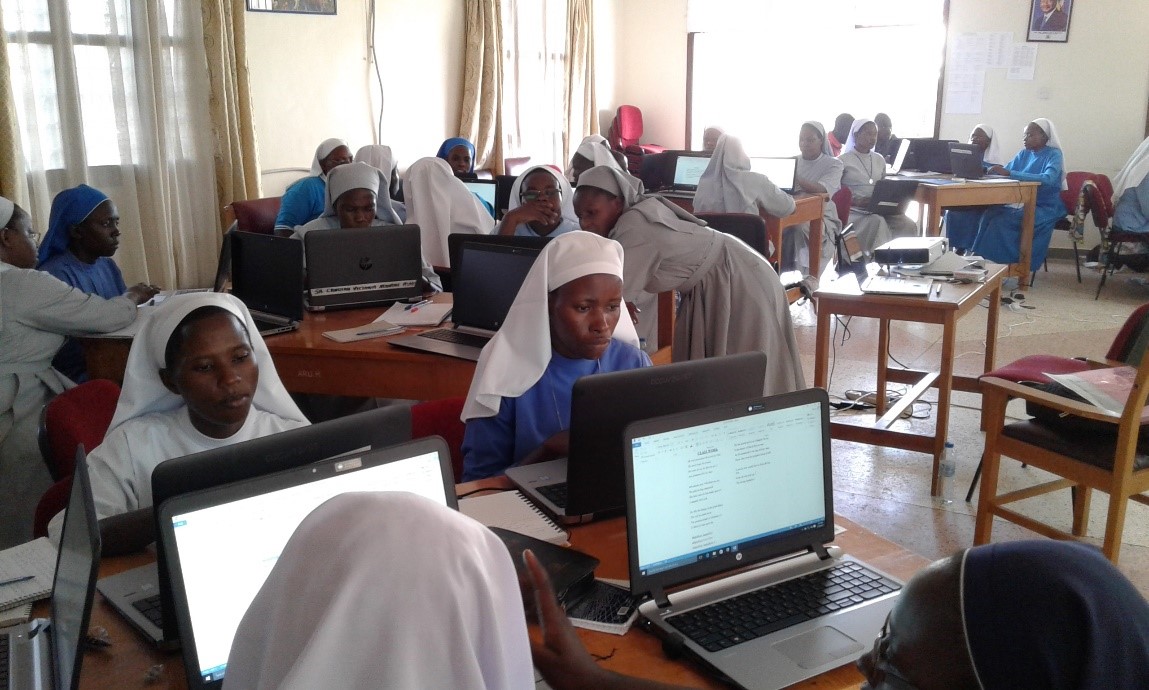 Sisters train in social work as part of Ugandan congregations' response to the country's 2016 rules on child protection. (Courtesy of Sr. Alice Jacan)