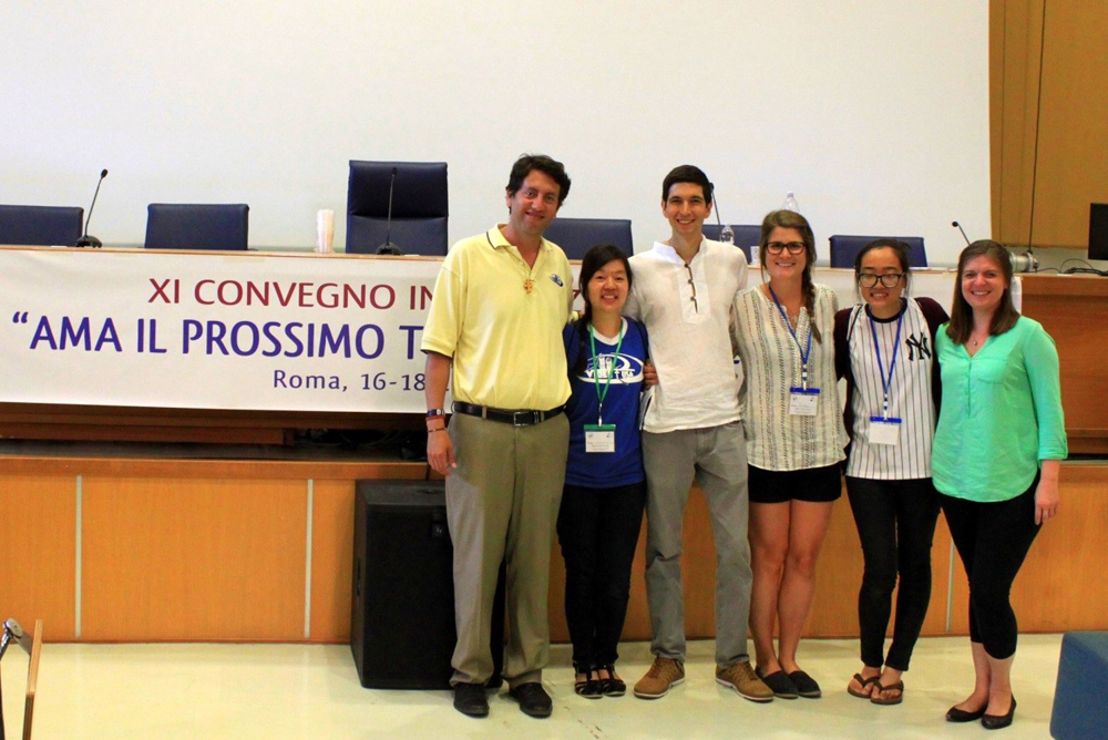 Team VIDES+USA at the XI VIDES conference in Rome (Provided photo)