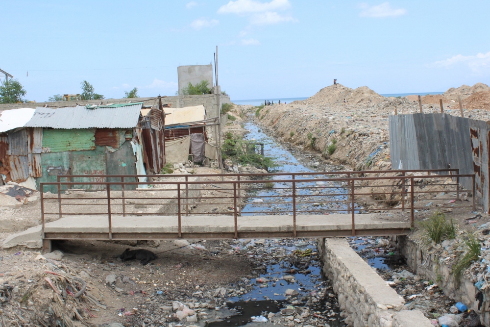 Wharf Jeremile is a community located near Port-au-Prince's port area and considered dangerous. (GSR photo / Chris Herlinger)