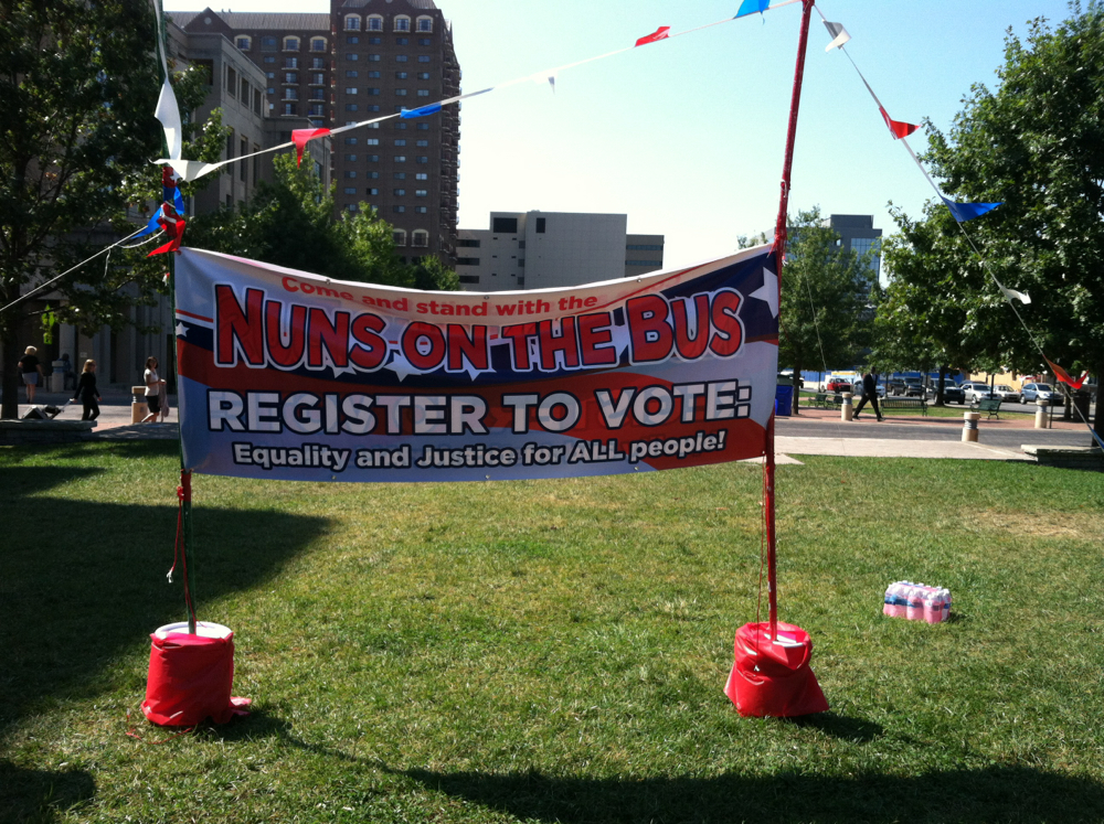 Nuns on the Bus was well expected Oct. 2 in Lexington. (Courtesy of NETWORK)