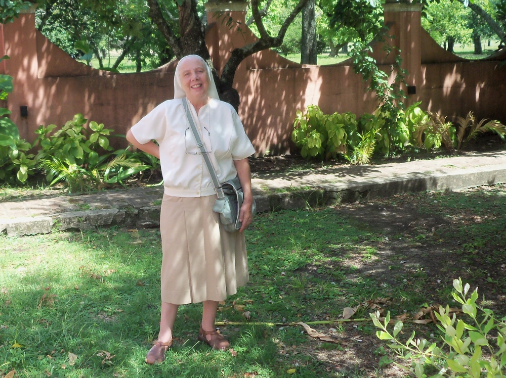 St. Anthony of Padua Sr. Estela Buet visits prison every week. (Provided photo)