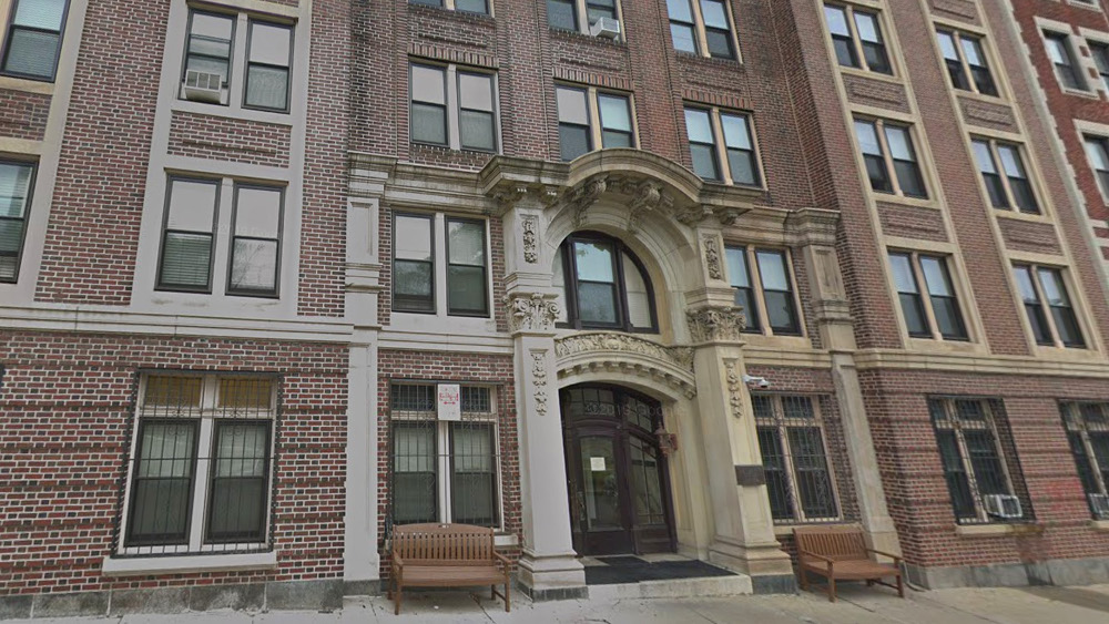 The entrance to Our Lady’s Guild House in Boston’s Kenmore Square. (Courtesy of Google Maps)