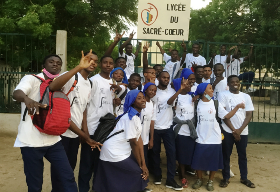 Sister Juliette's students from last year who graduated (Courtesy of Juliette N'guémta Nakoye Mannta) Sister Juliette's students from last year who graduated (Courtesy of Juliette N'guémta Nakoye Mannta)