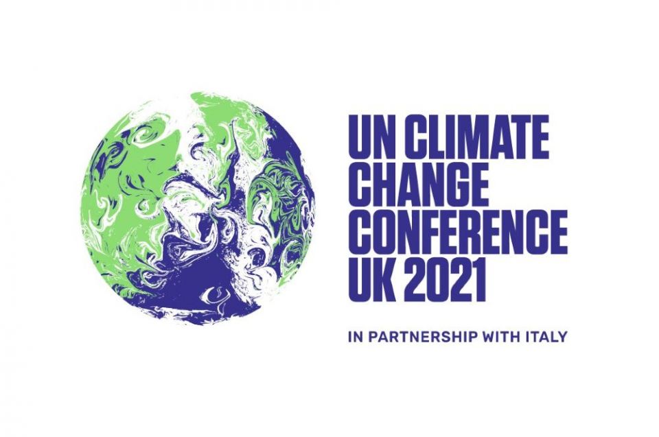 The logo for the U.N. Climate Change Conference, which will be held Oct. 31-Nov. 12 in Glasgow, Scotland (CNS/United Nations)