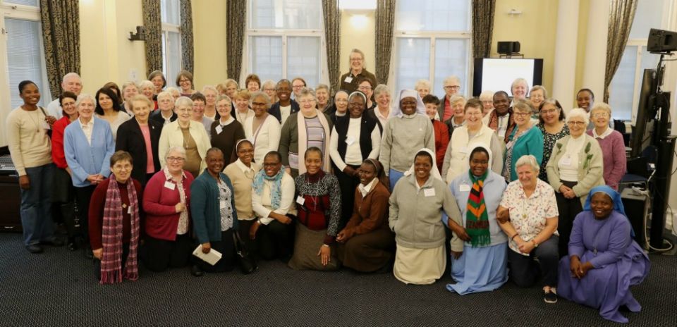 Participants at the symposium on Religious Life for Women in East and Central Africa: A Sustainable Future" at the University of Notre Dame's London center in 2019 (Anthony Kelly) Participants at the symposium on Religious Life for Women in East and Central Africa: A Sustainable Future" at the University of Notre Dame's London center in 2019 (Anthony Kelly)